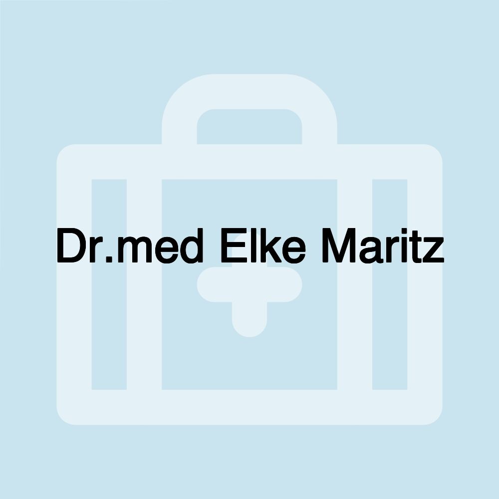 Dr.med Elke Maritz