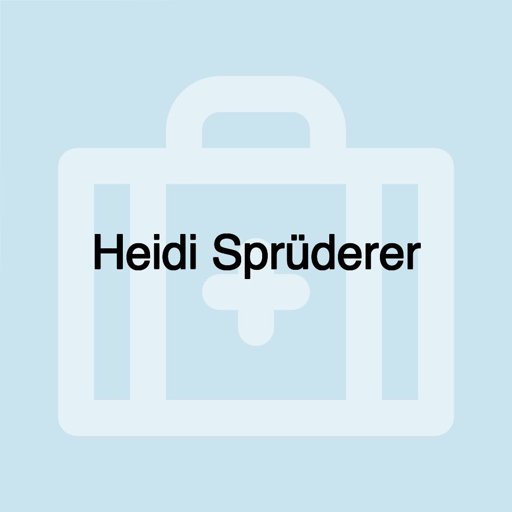 Heidi Sprüderer