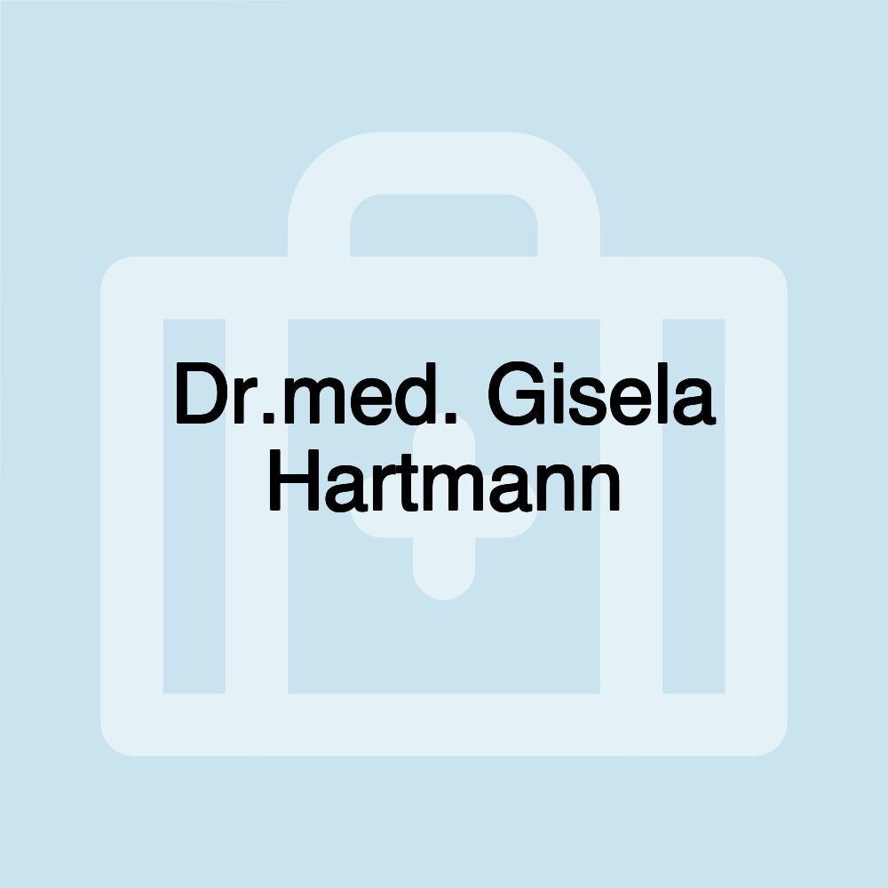 Dr.med. Gisela Hartmann