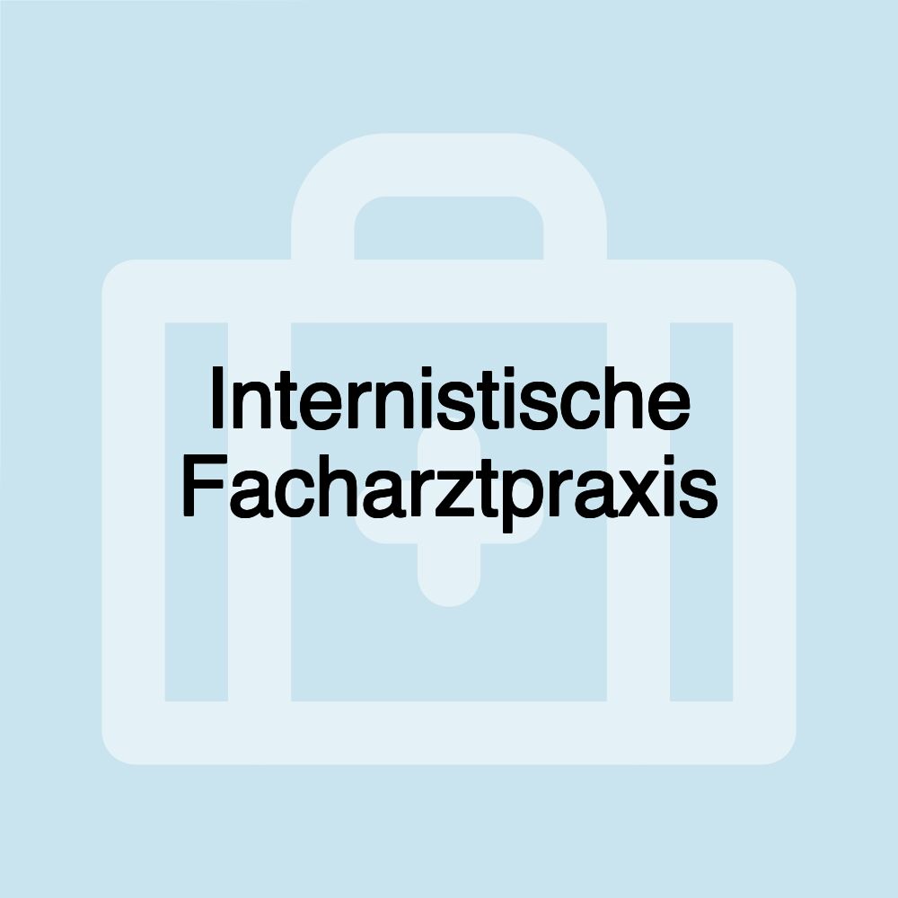 Internistische Facharztpraxis