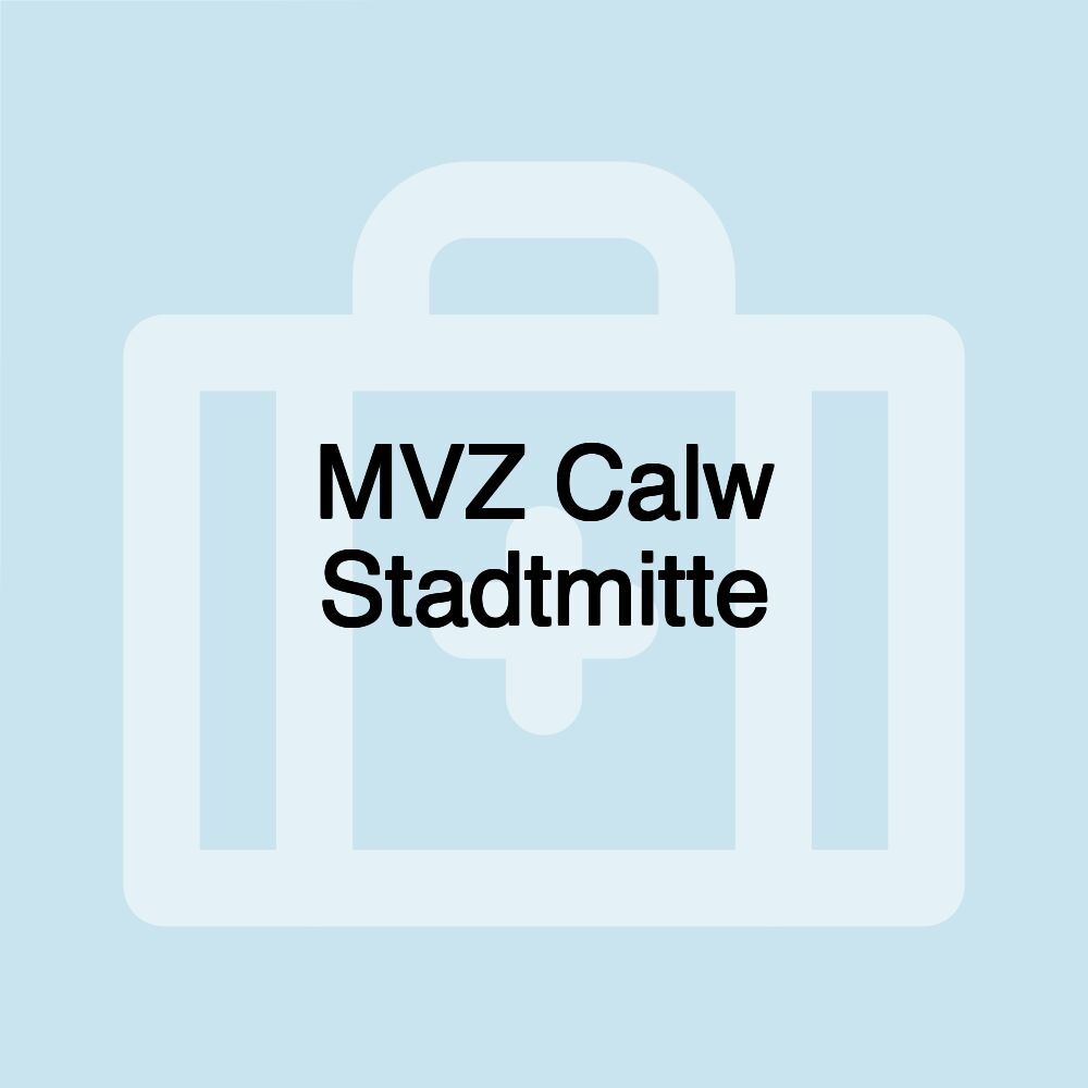 MVZ Calw Stadtmitte