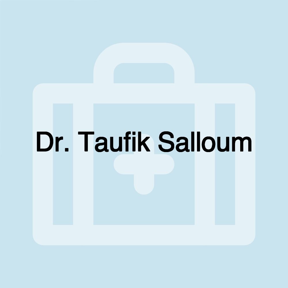 Dr. Taufik Salloum