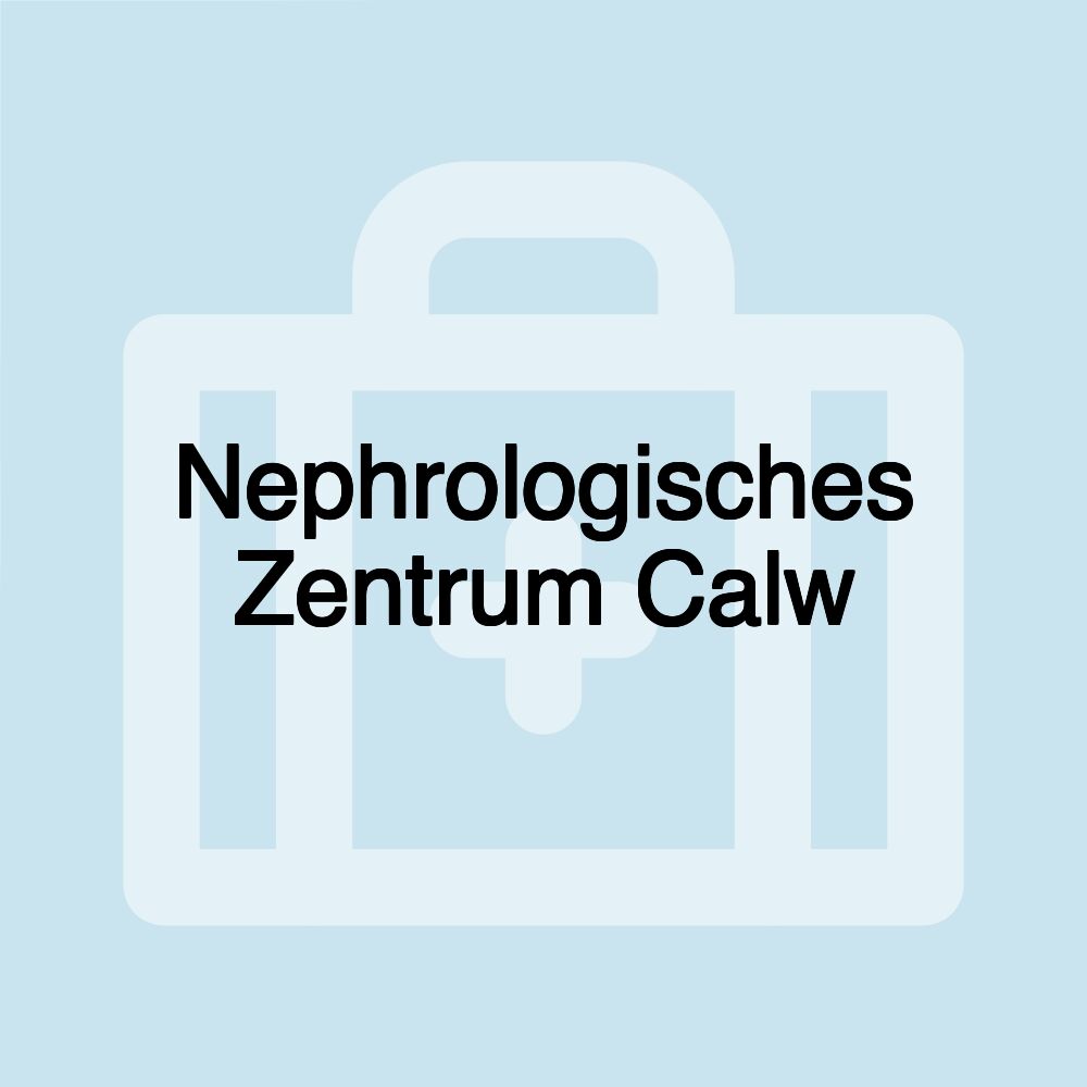 Nephrologisches Zentrum Calw