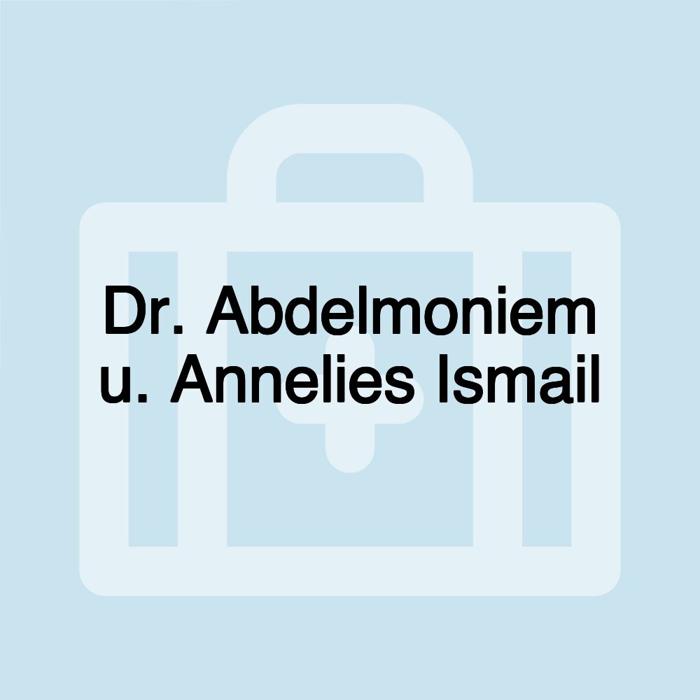 Dr. Abdelmoniem u. Annelies Ismail