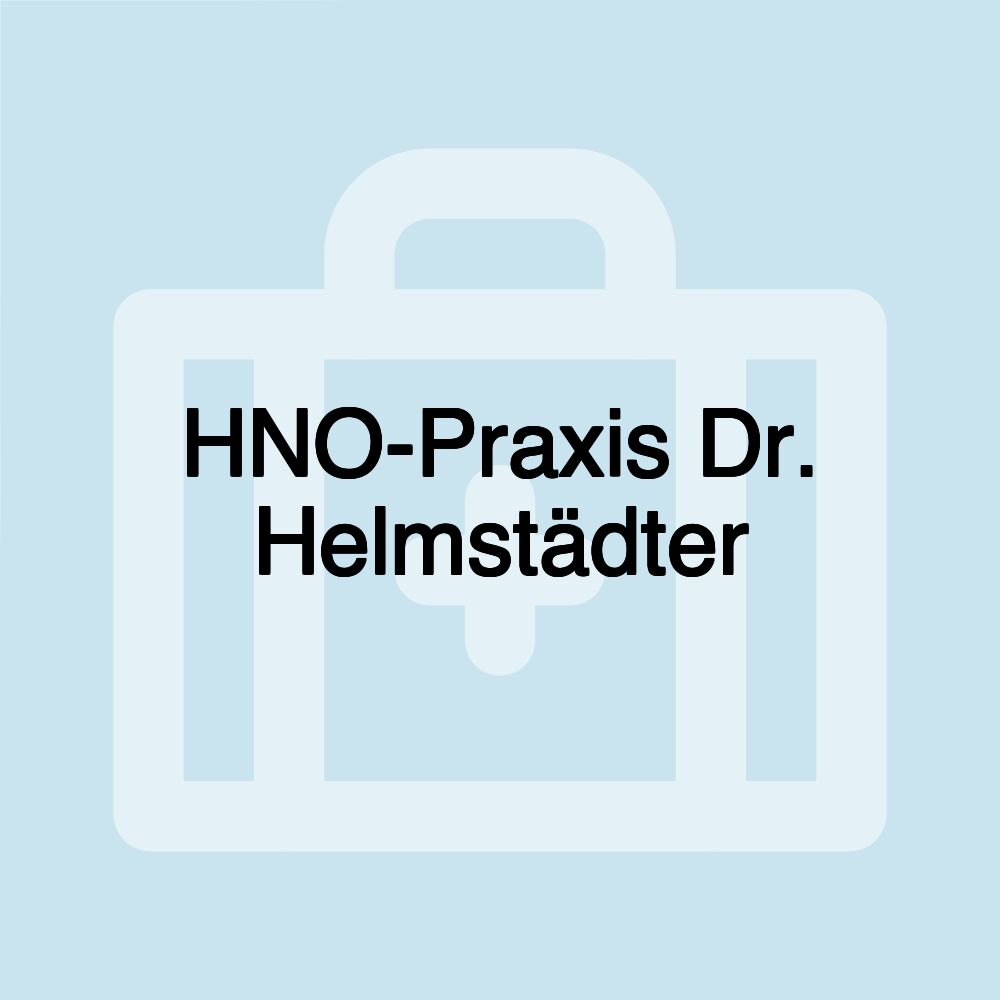 HNO-Praxis Dr. Helmstädter