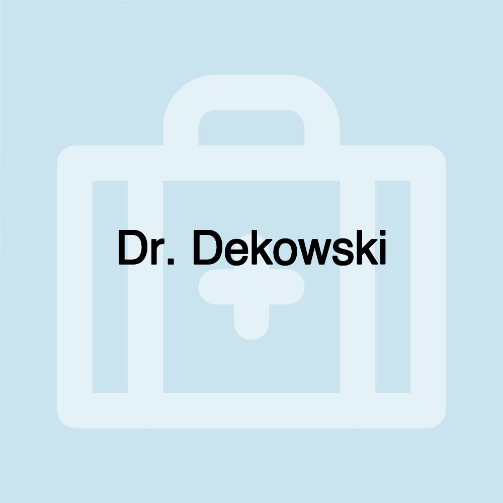 Dr. Dekowski