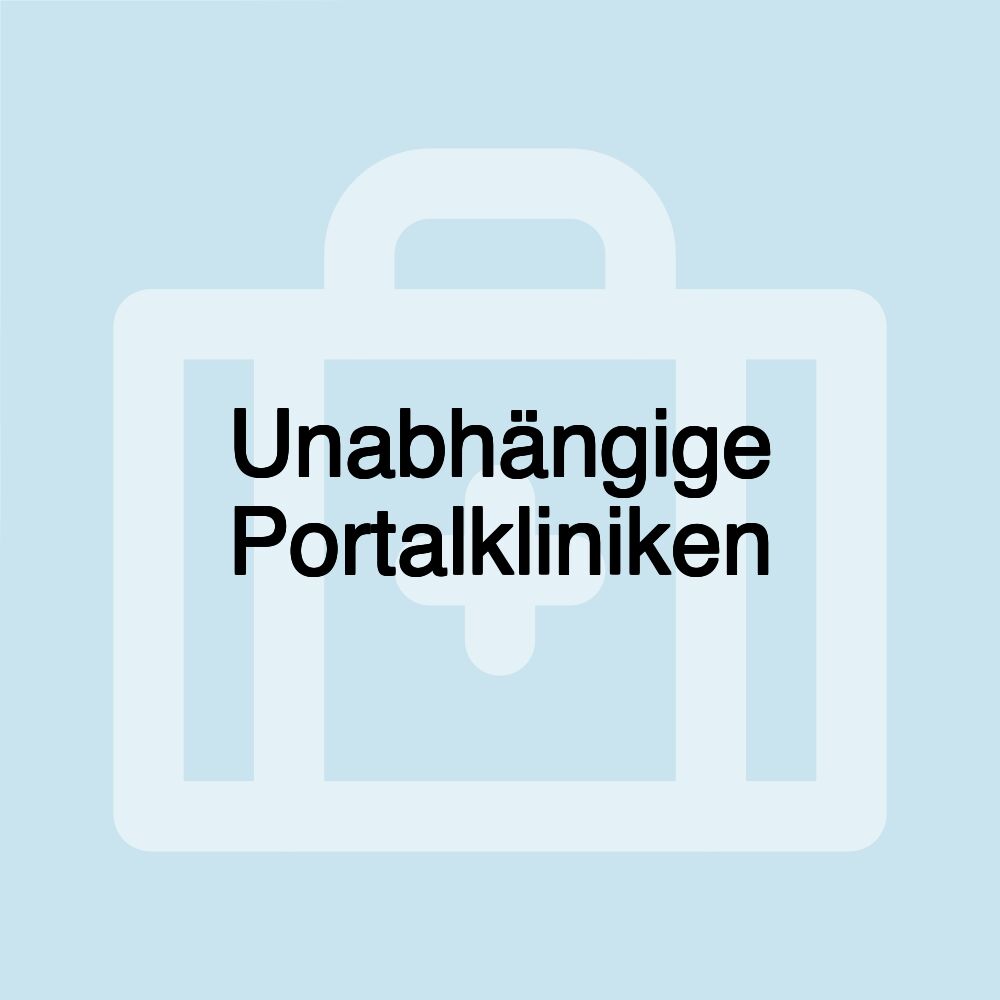 Unabhängige Portalkliniken