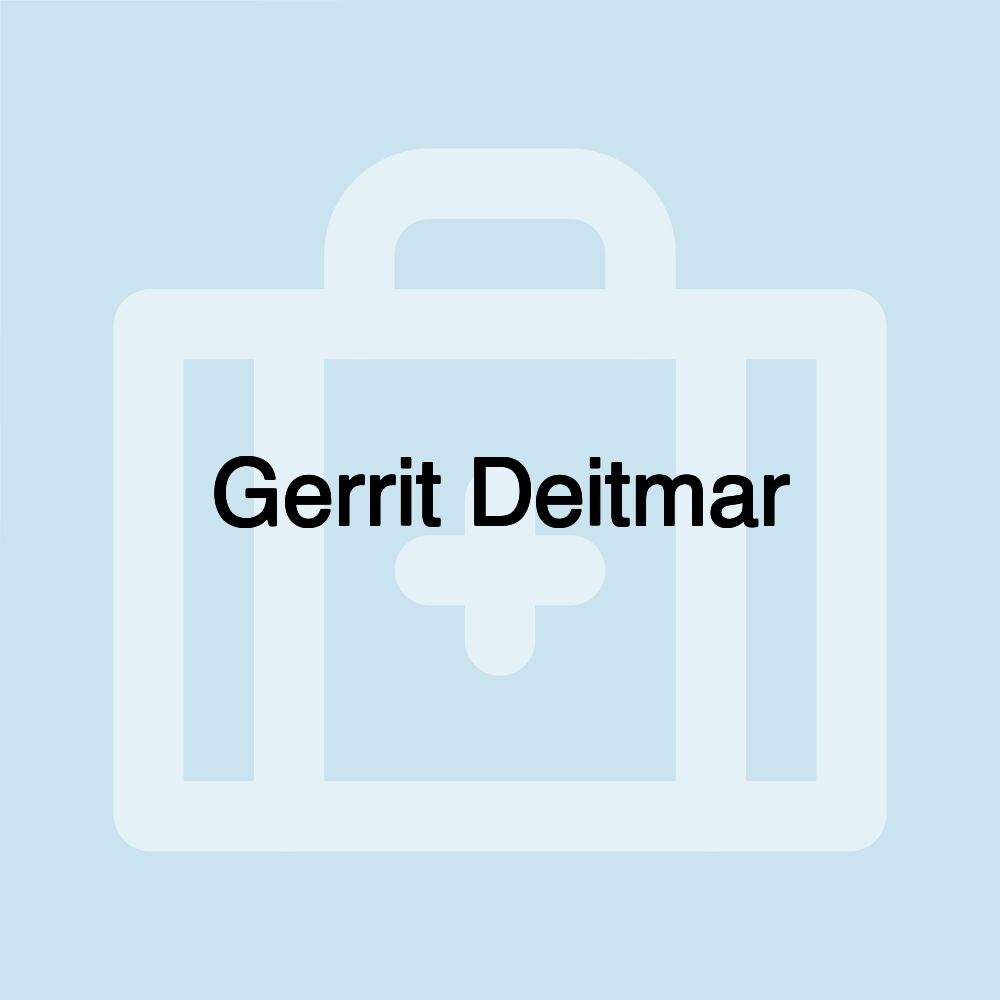 Gerrit Deitmar