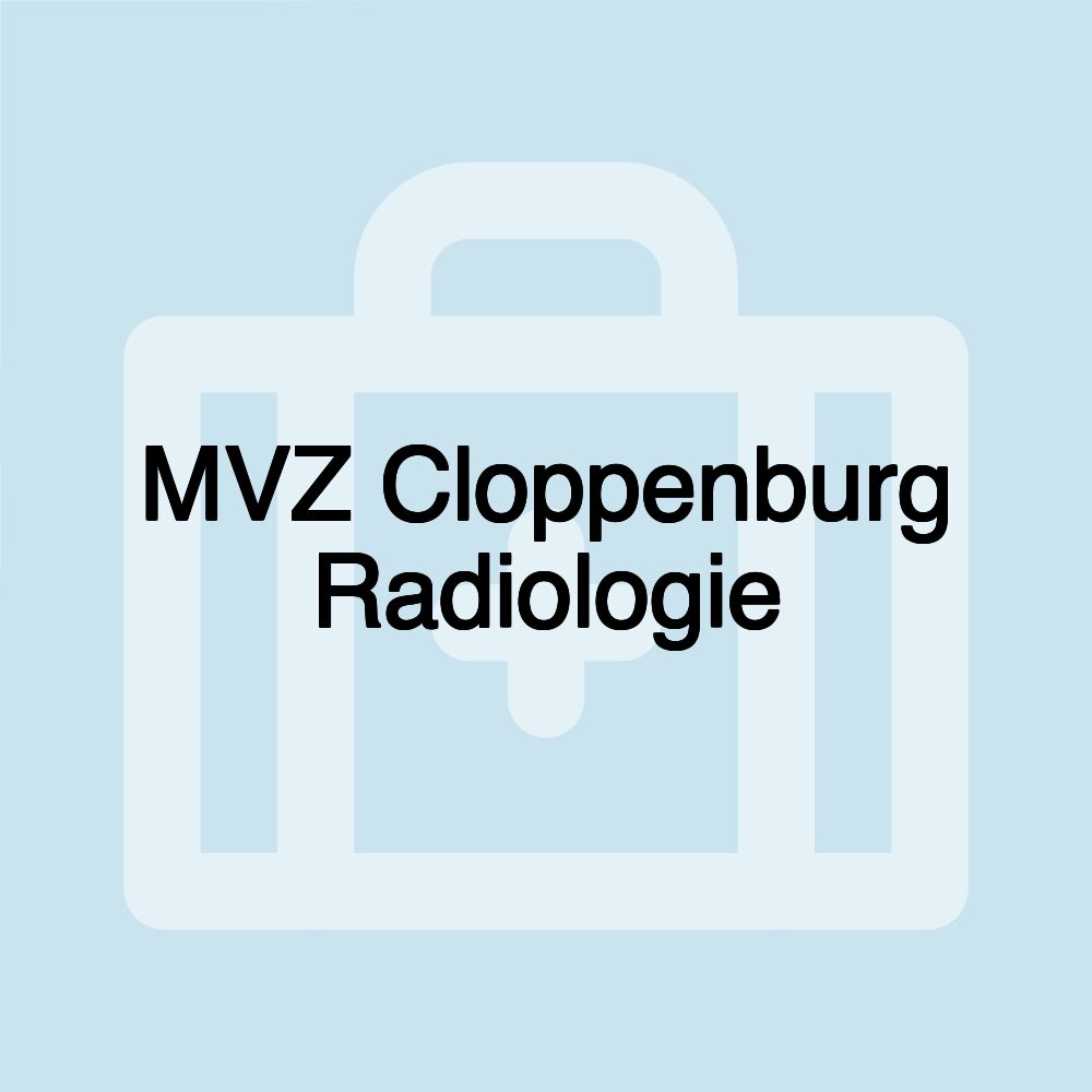 MVZ Cloppenburg Radiologie