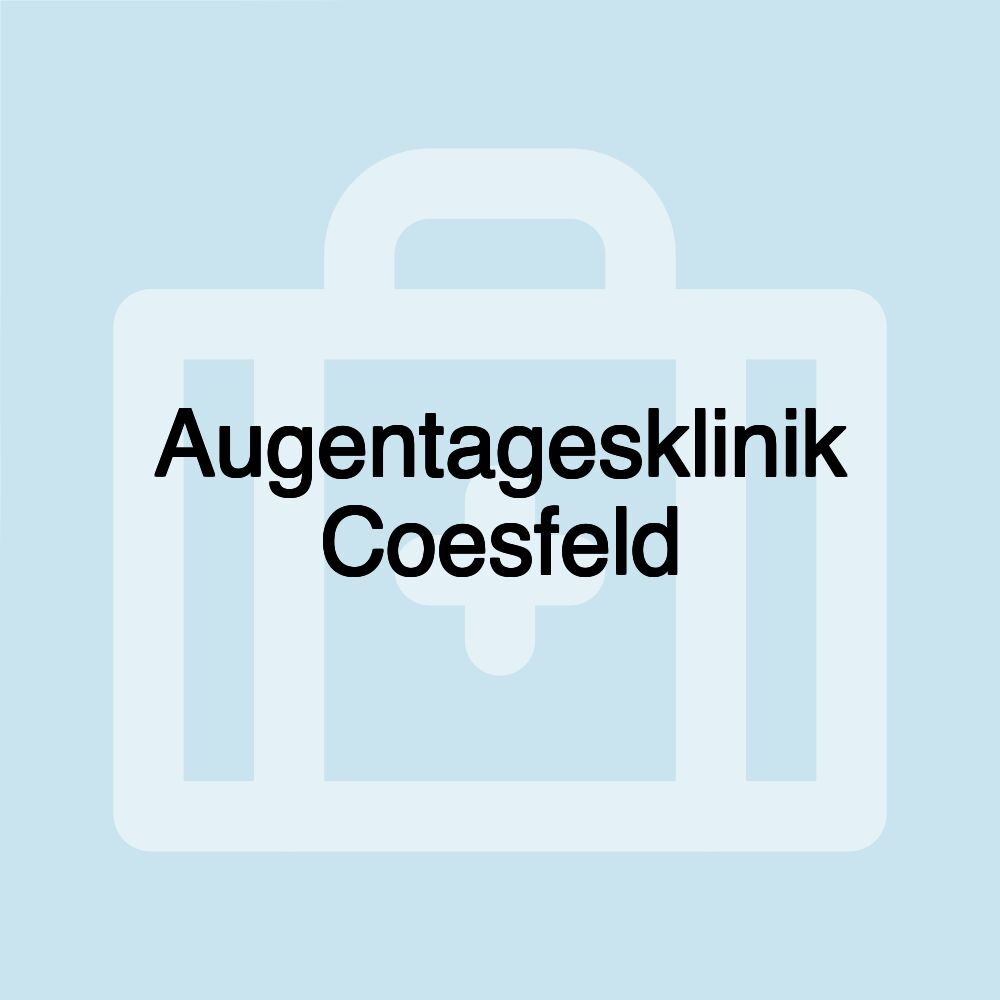 Augentagesklinik Coesfeld