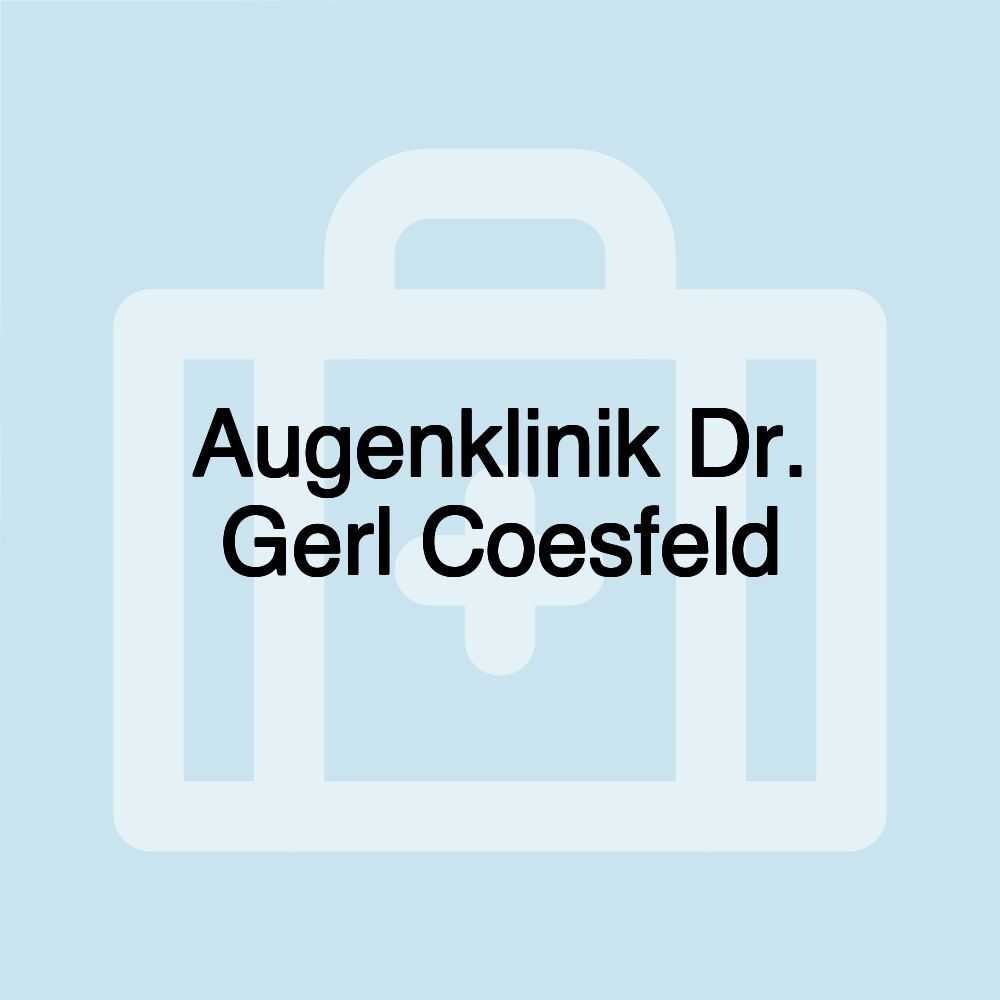 Augenklinik Dr. Gerl Coesfeld