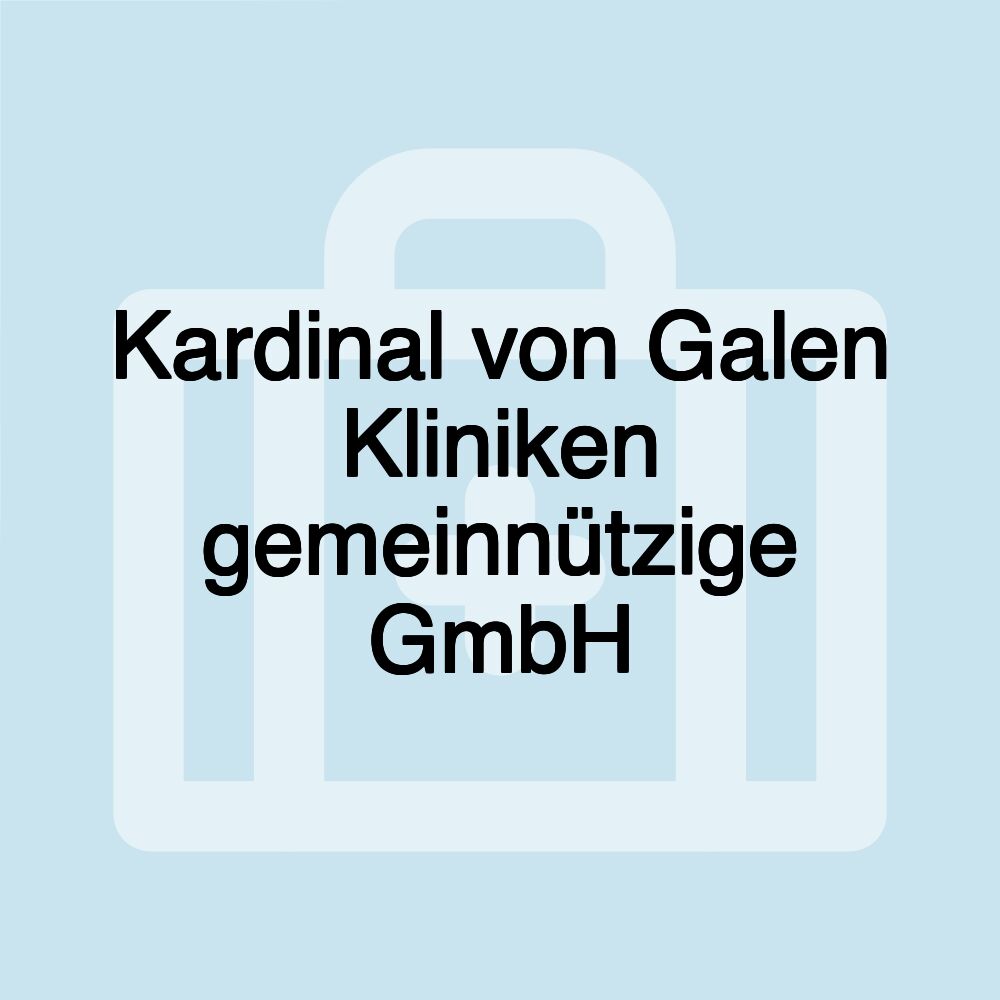 Kardinal von Galen Kliniken gemeinnützige GmbH