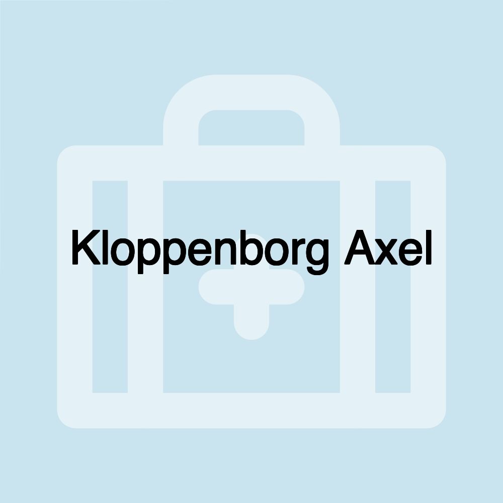 Kloppenborg Axel