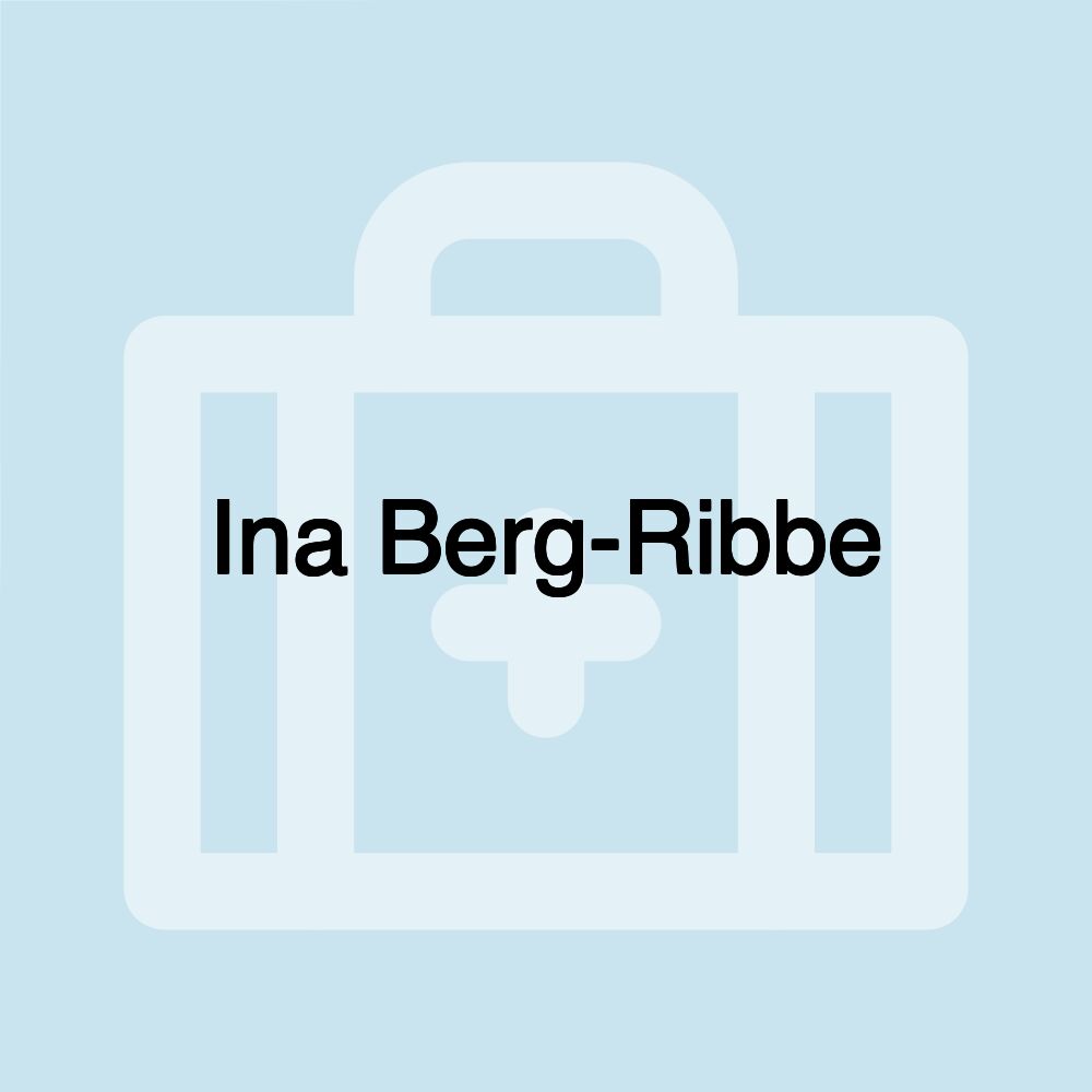 Ina Berg-Ribbe