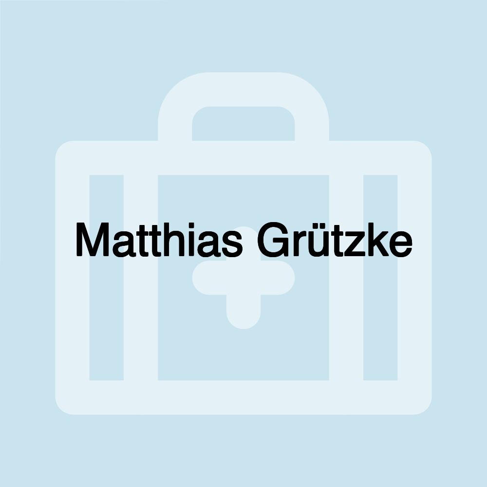 Matthias Grützke