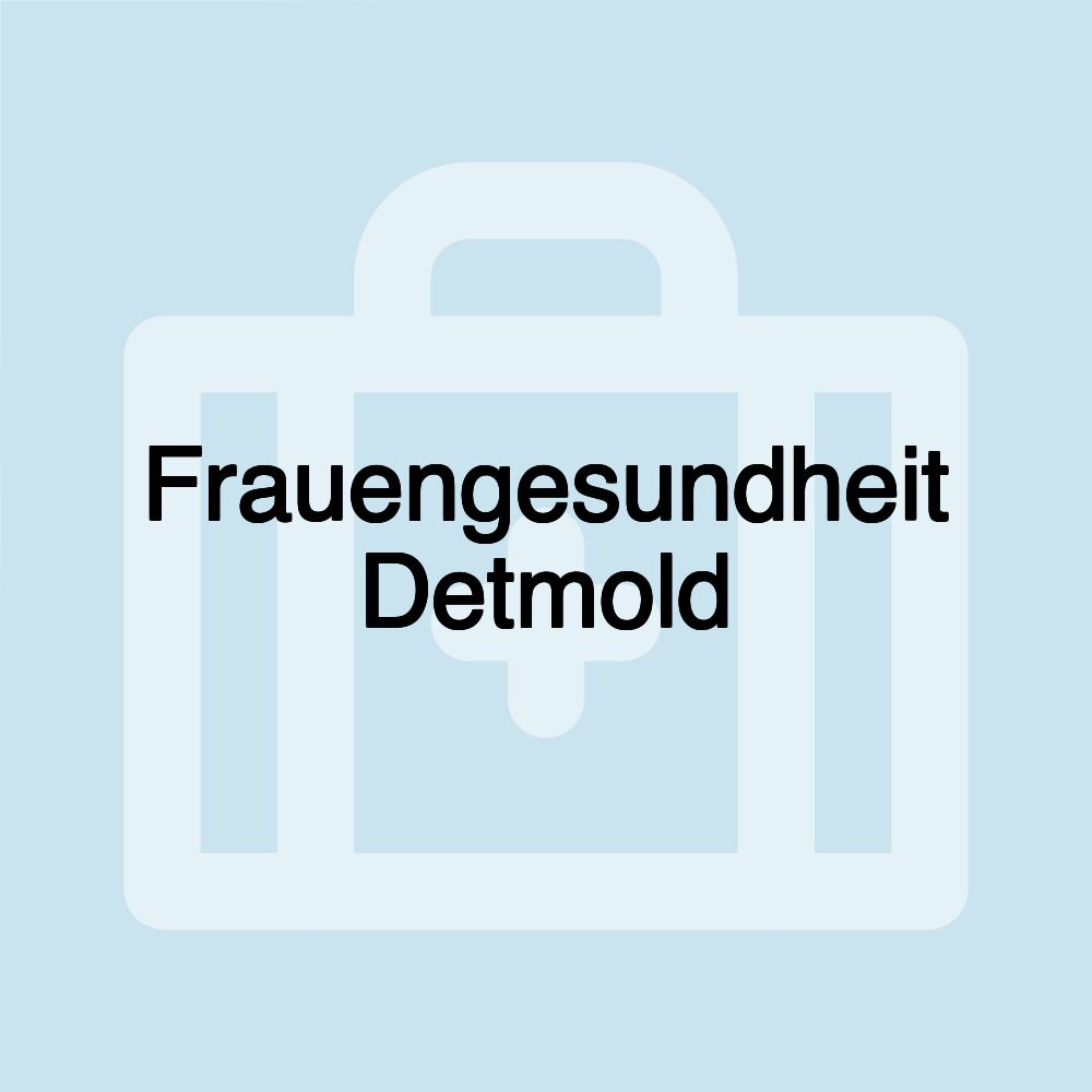 Frauengesundheit Detmold