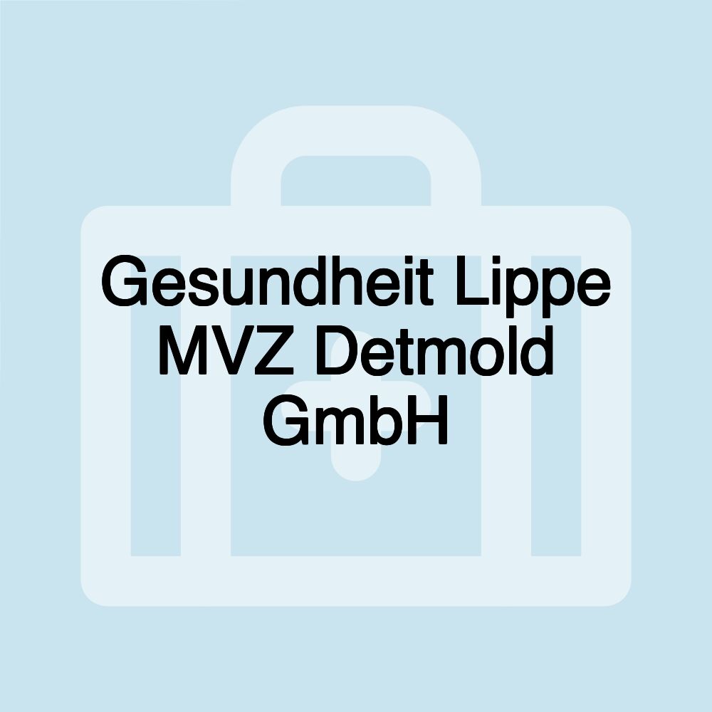 Gesundheit Lippe MVZ Detmold GmbH