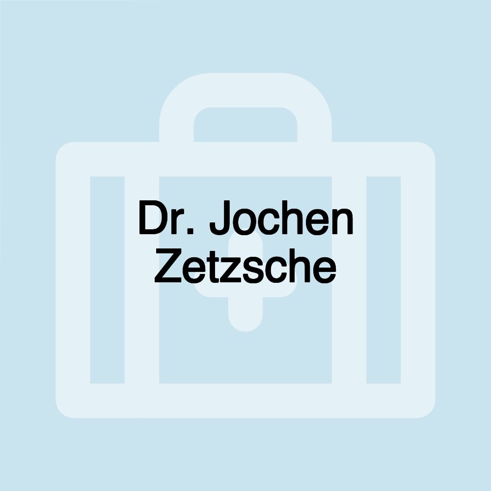 Dr. Jochen Zetzsche