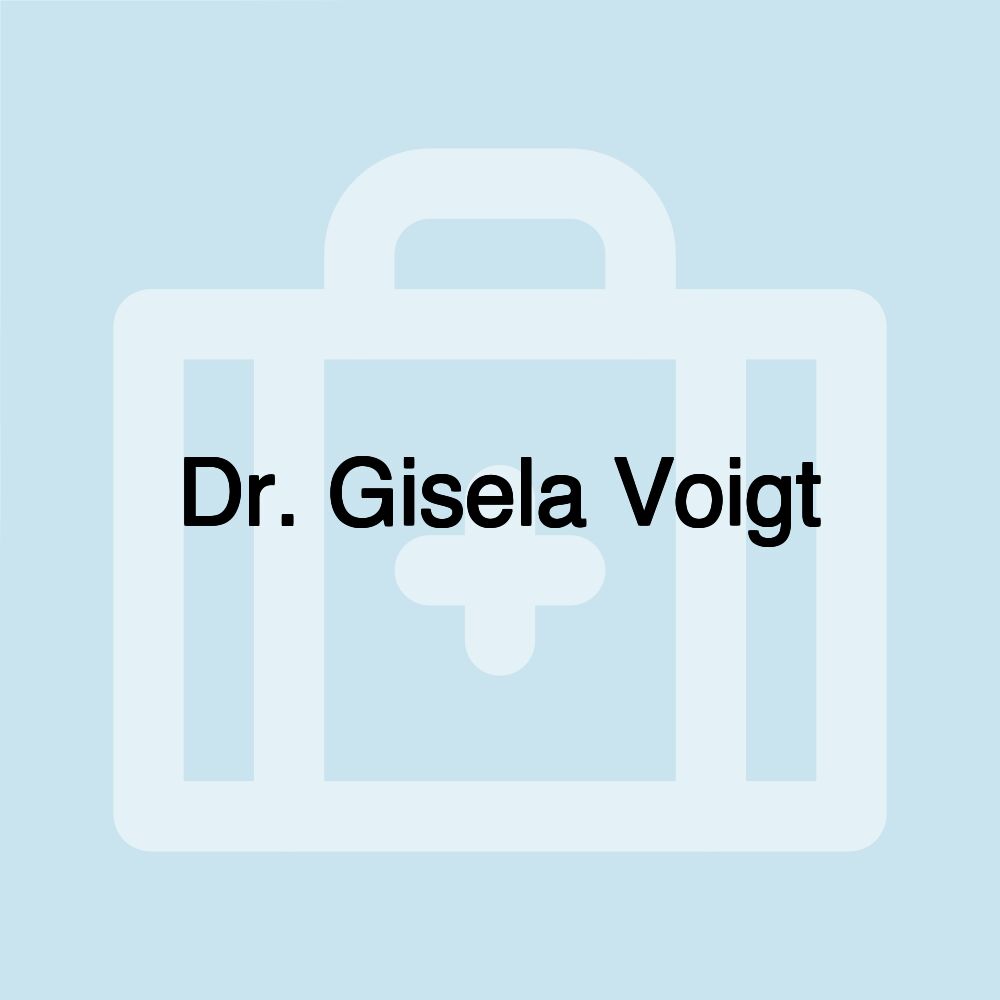 Dr. Gisela Voigt