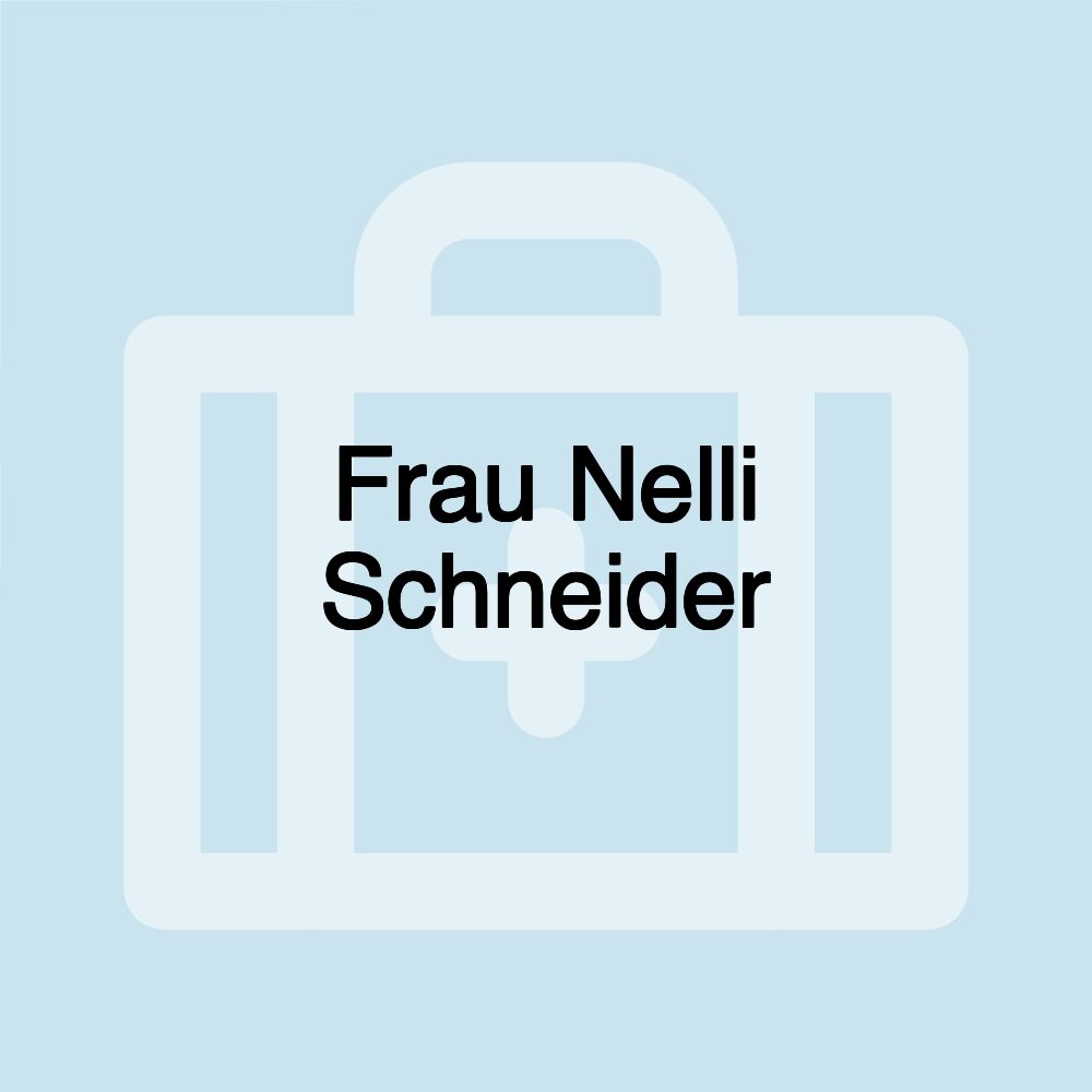 Frau Nelli Schneider