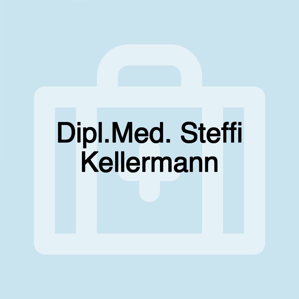 Dipl.Med. Steffi Kellermann