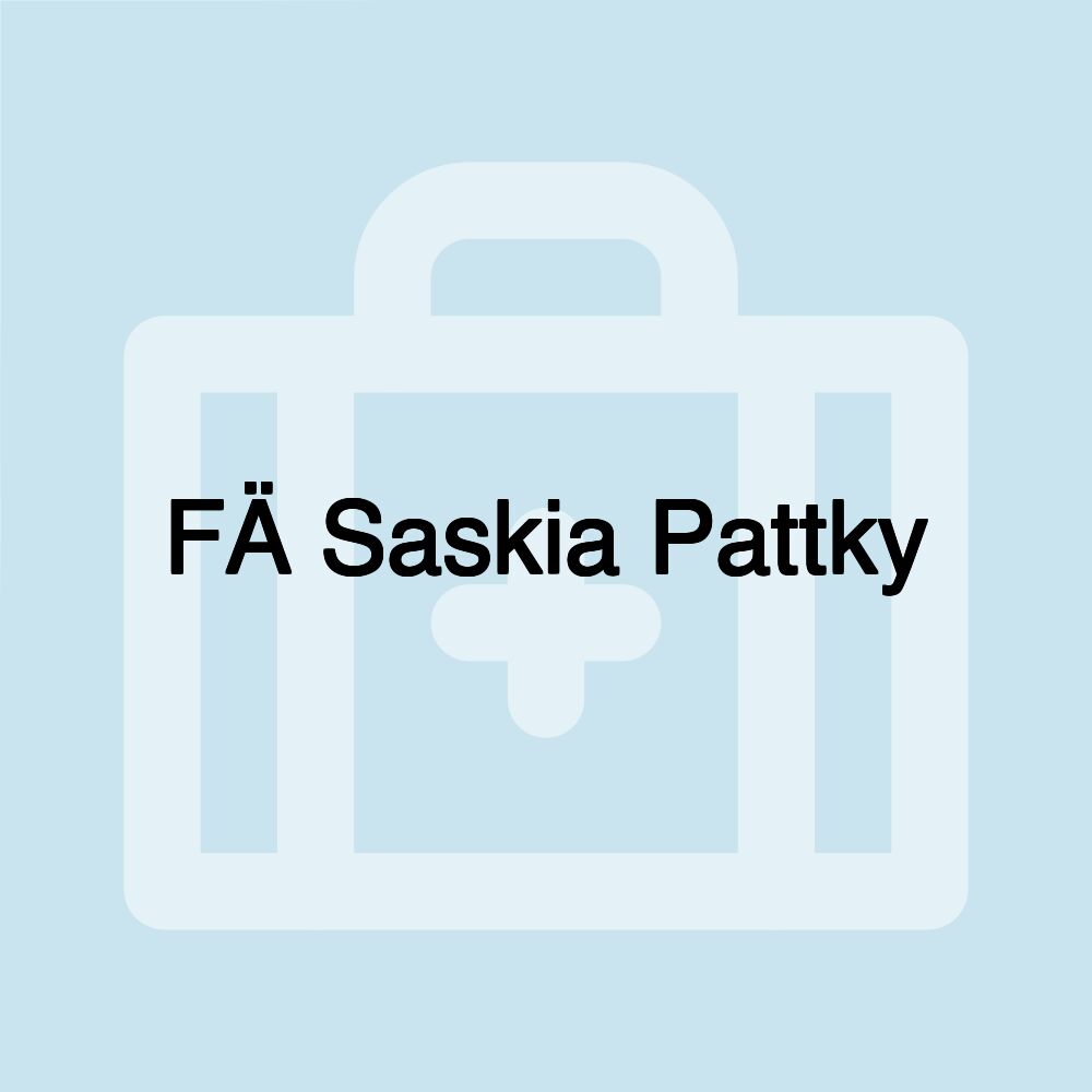 FÄ Saskia Pattky