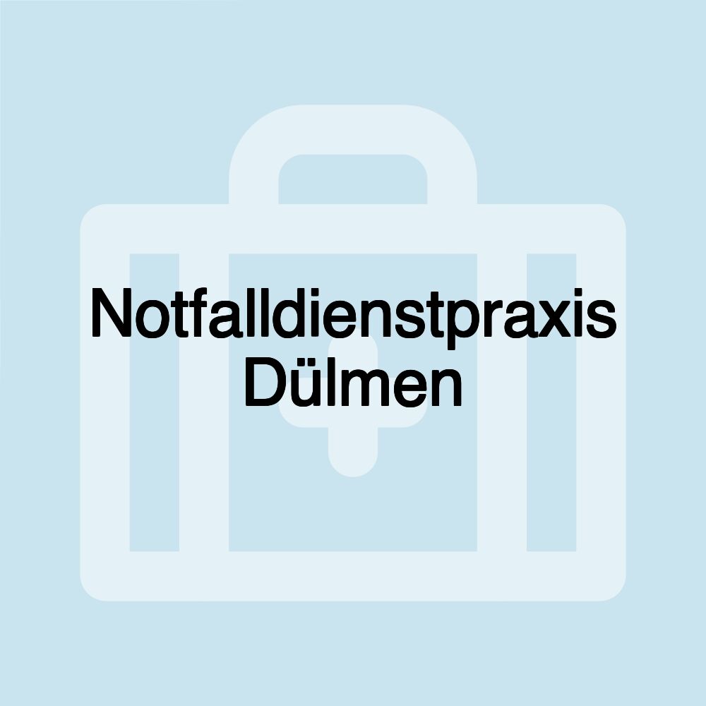 Notfalldienstpraxis Dülmen