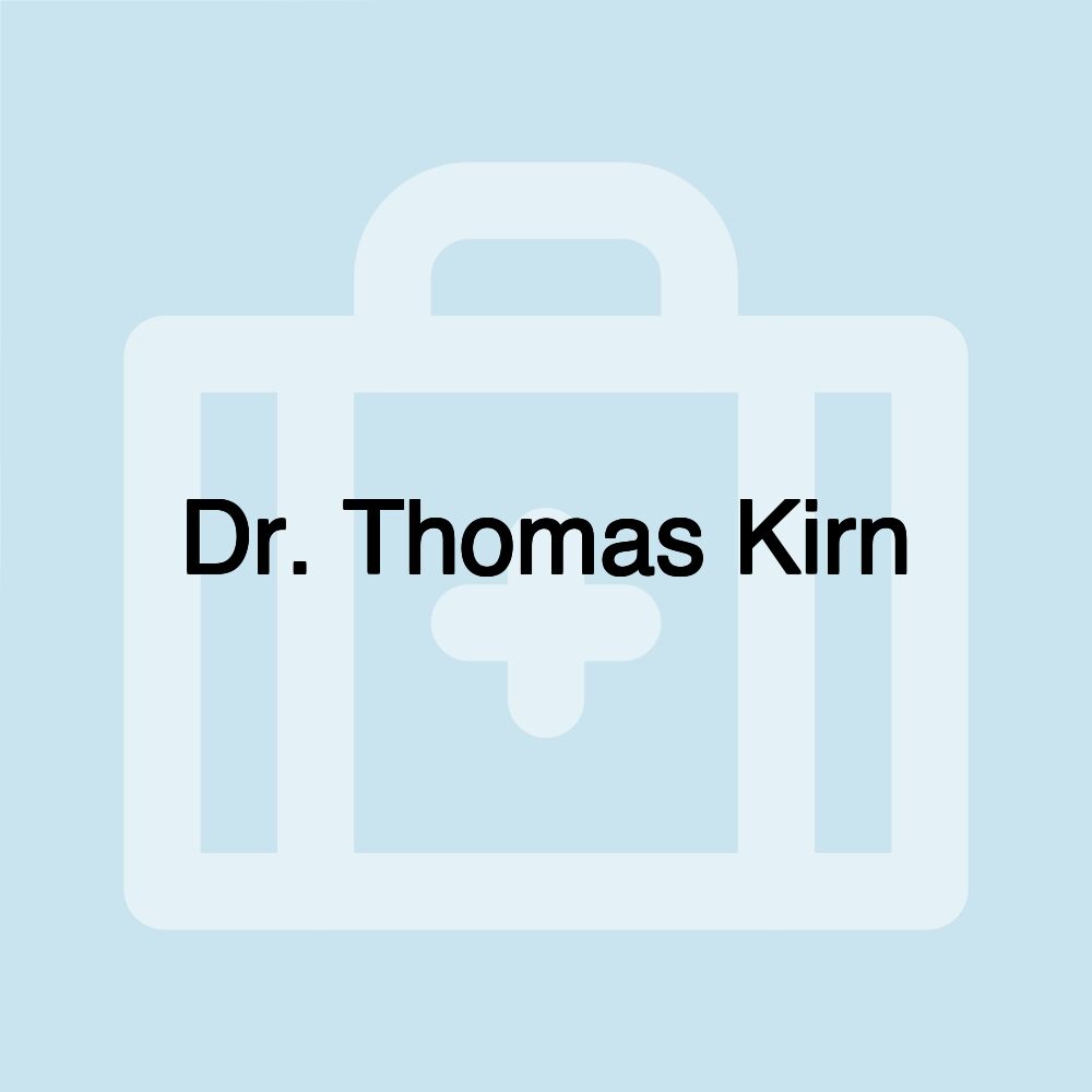 Dr. Thomas Kirn