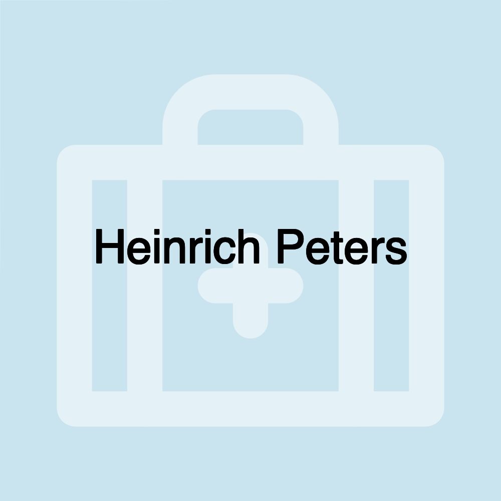 Heinrich Peters