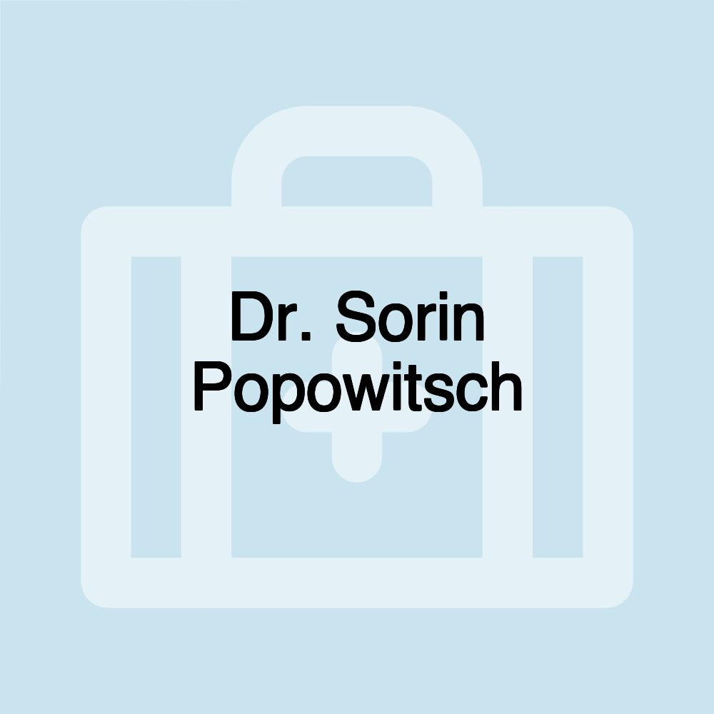 Dr. Sorin Popowitsch