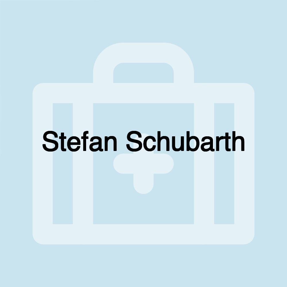 Stefan Schubarth