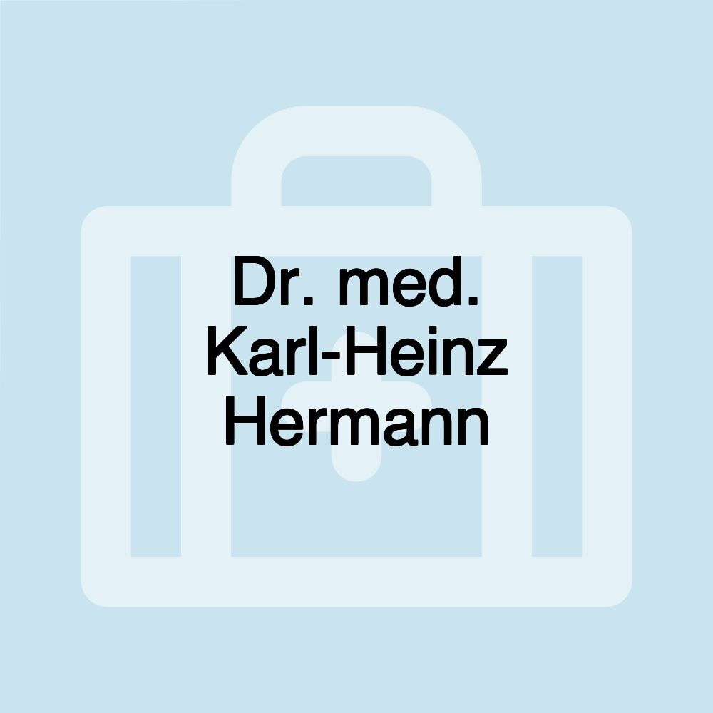 Dr. med. Karl-Heinz Hermann