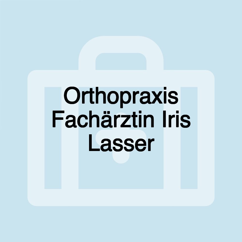 Orthopraxis Fachärztin Iris Lasser