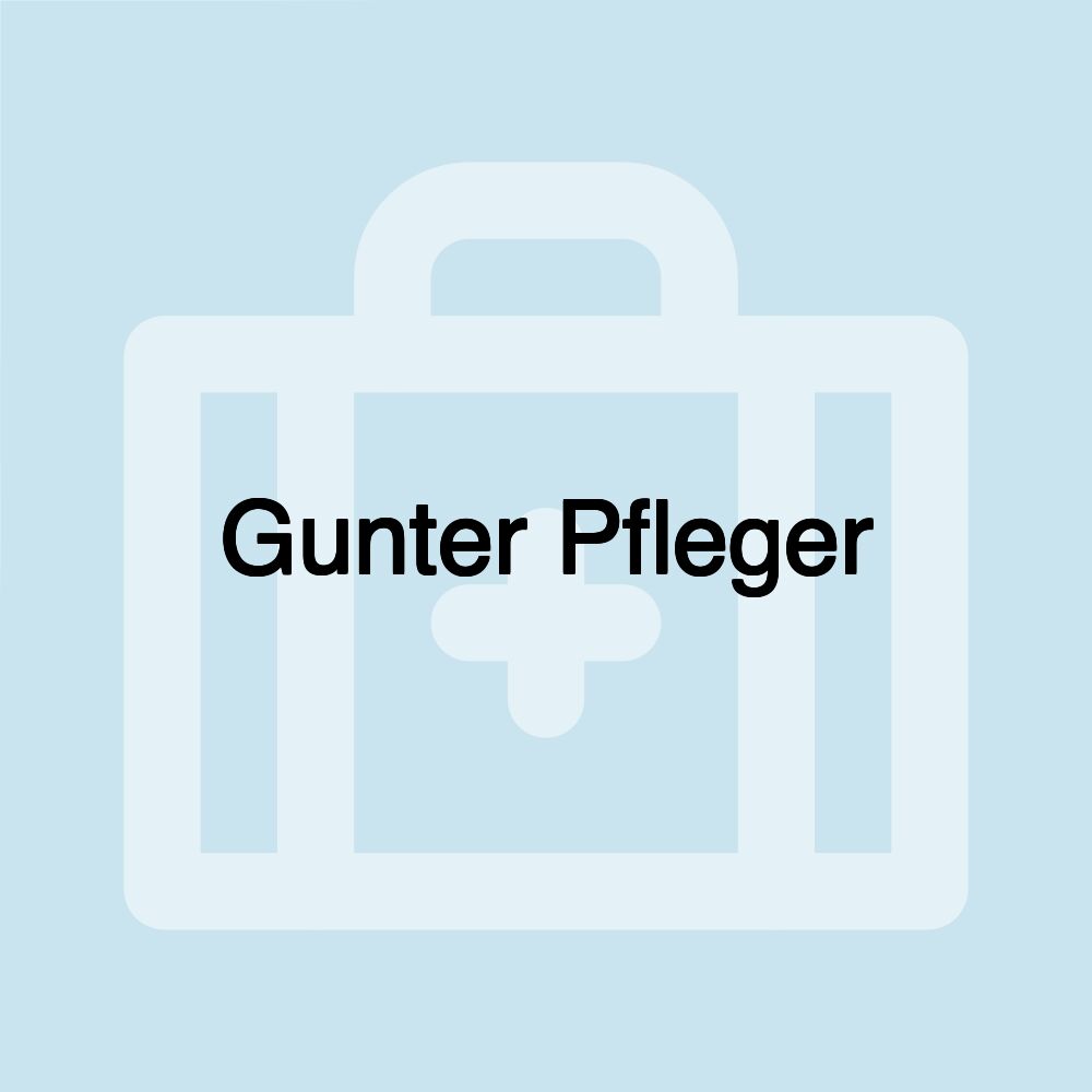 Gunter Pfleger