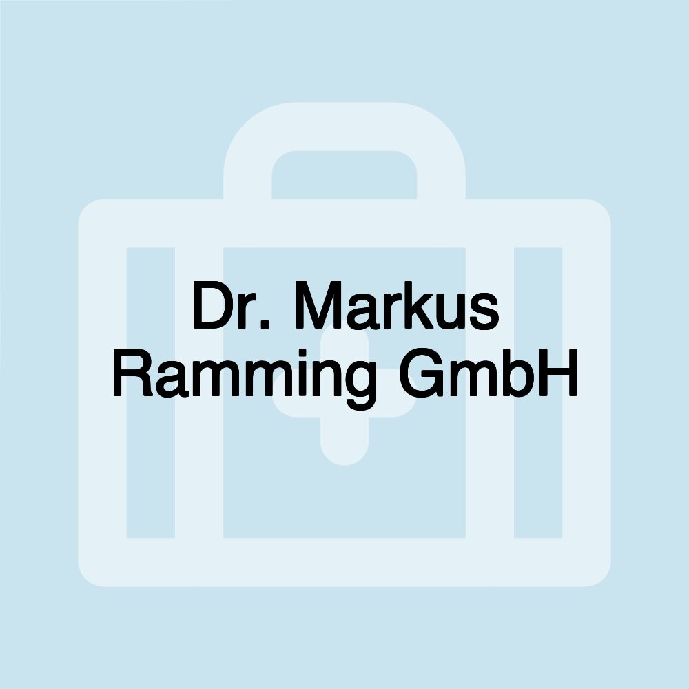 Dr. Markus Ramming GmbH