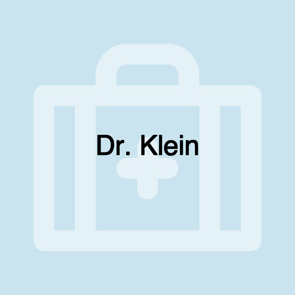 Dr. Klein