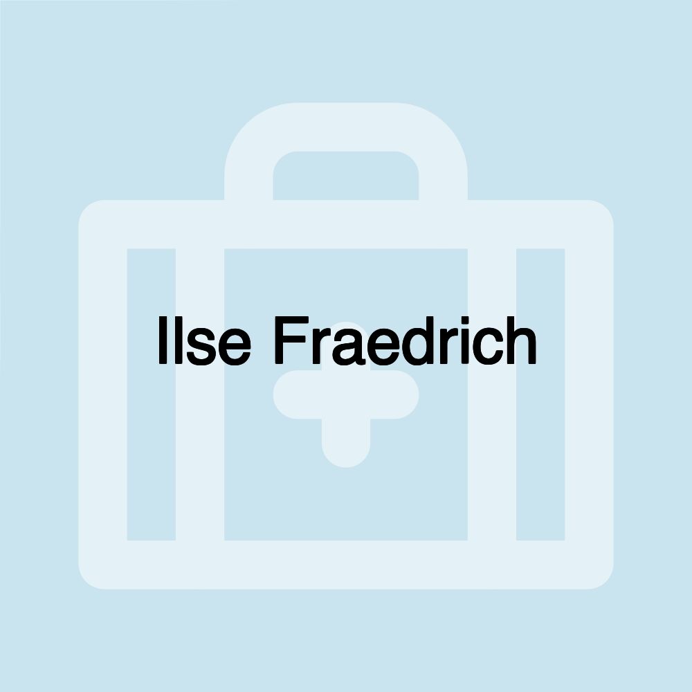 Ilse Fraedrich