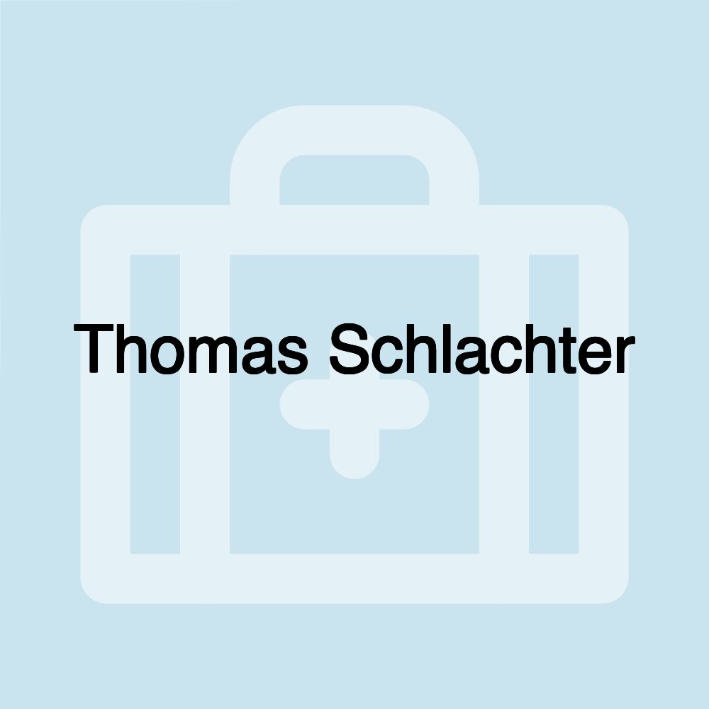 Thomas Schlachter