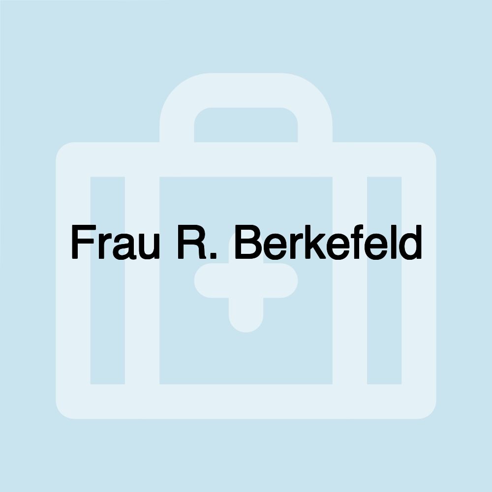 Frau R. Berkefeld