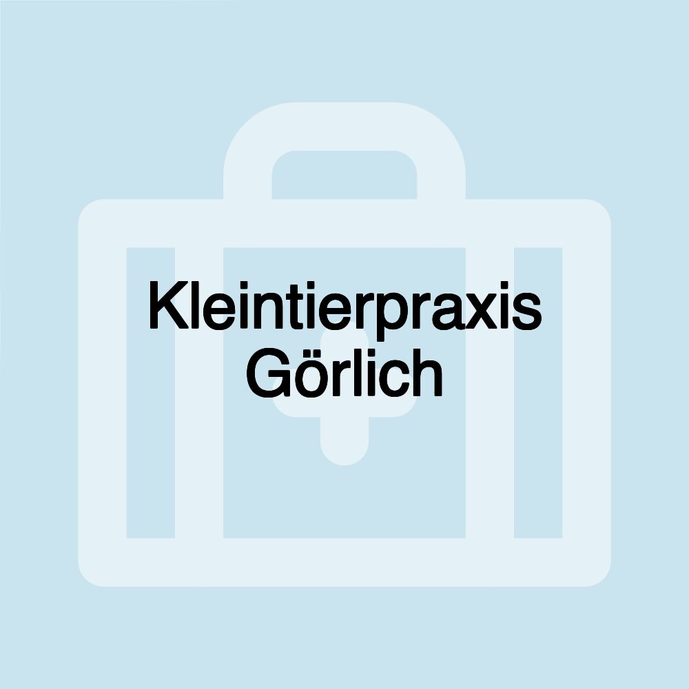 Kleintierpraxis Görlich