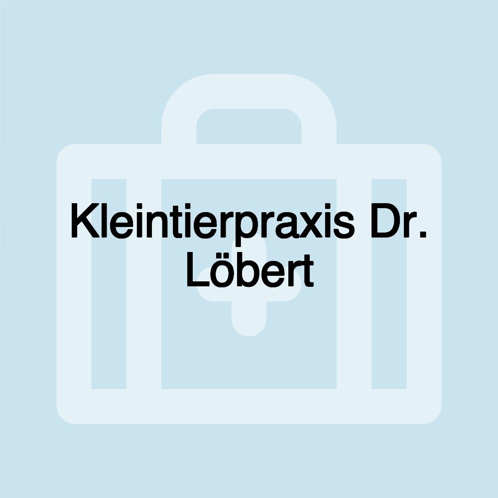 Kleintierpraxis Dr. Löbert