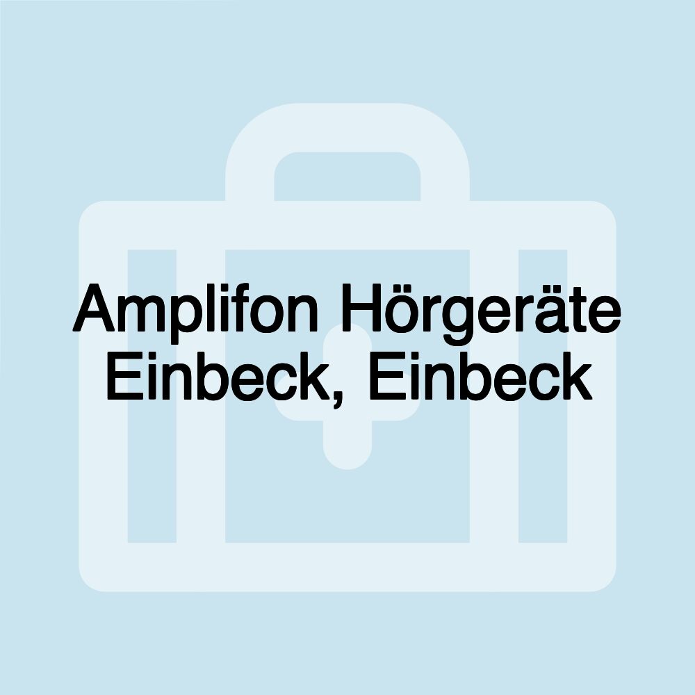 Amplifon Hörgeräte Einbeck, Einbeck