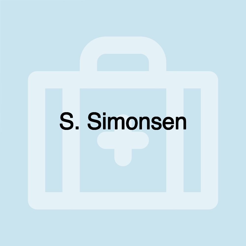 S. Simonsen