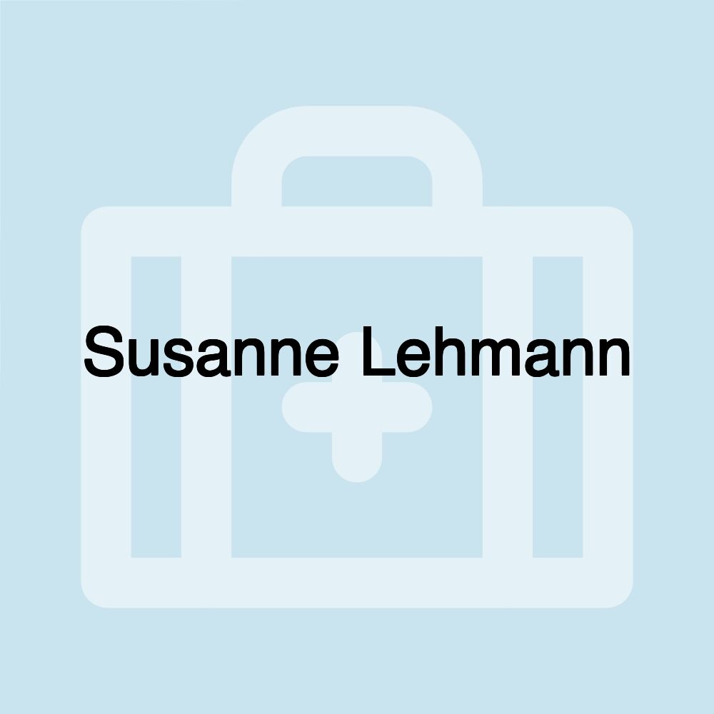 Susanne Lehmann