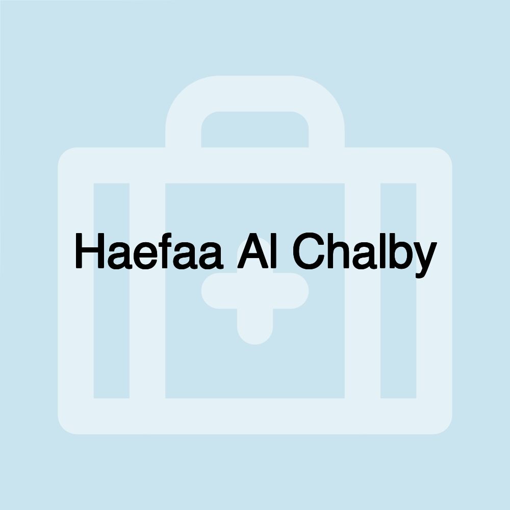 Haefaa Al Chalby