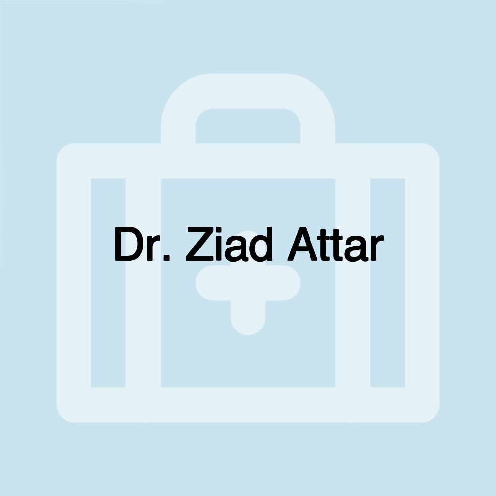 Dr. Ziad Attar