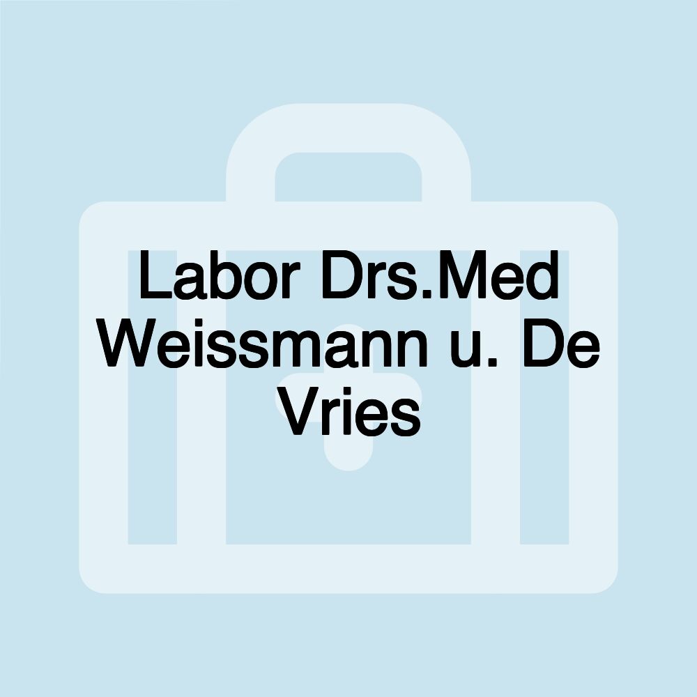 Labor Drs.Med Weissmann u. De Vries