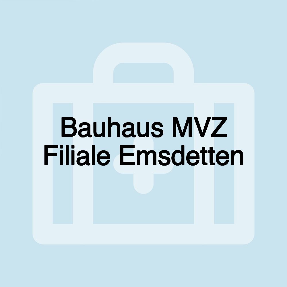 Bauhaus MVZ Filiale Emsdetten