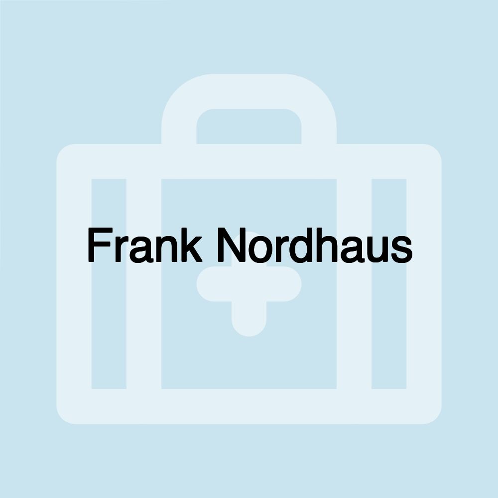 Frank Nordhaus