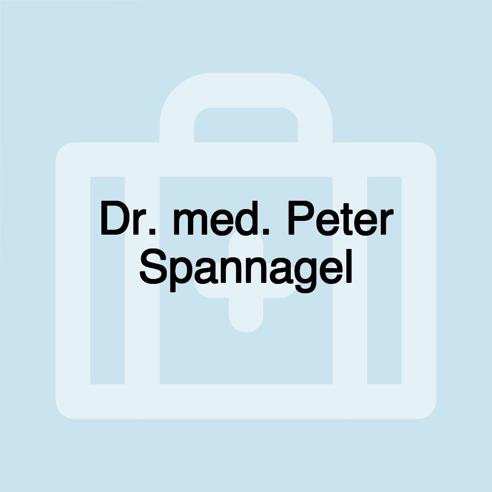 Dr. med. Peter Spannagel